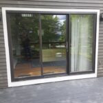 deck with french doors
